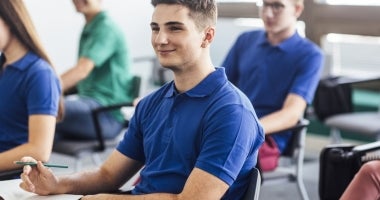 "Students learning how to become school counsellors in Australia"